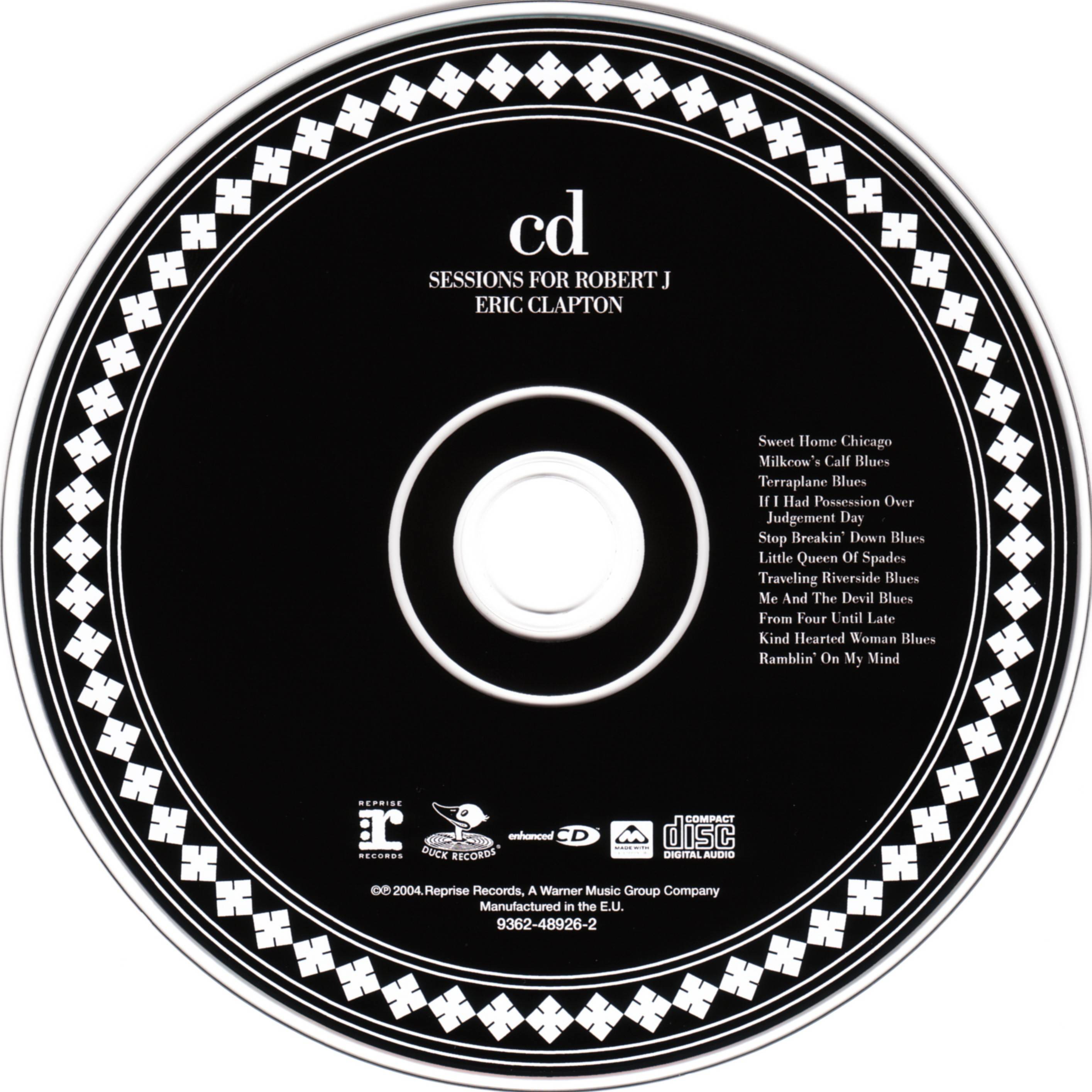 Eric Clapton Sessions For Robert J : CD1